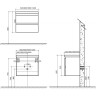 Тумба BELBAGNO ENERGIA ENERGIA-N-800-2C-SO-BL